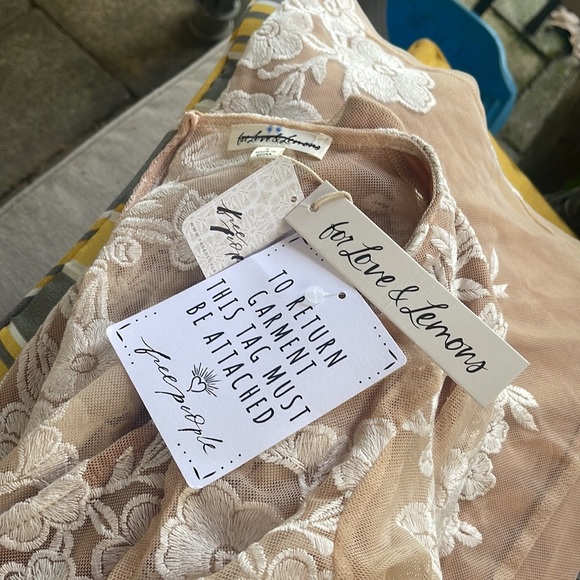 Free People For Love & Lemons Temecula Mini Dress - Picture 7 of 8